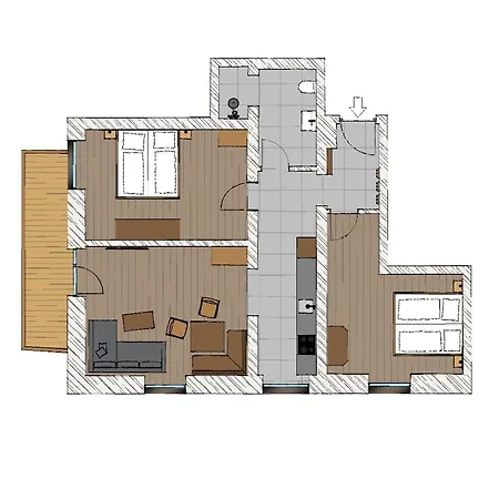 Alpine Homes - Hopfgarten Daire *